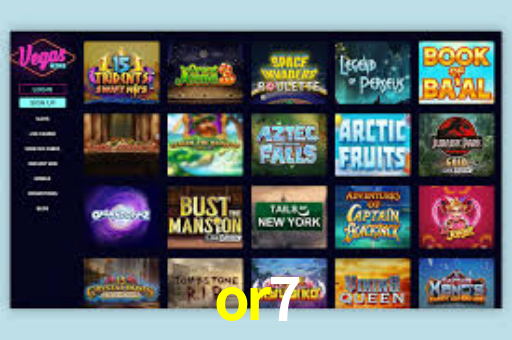 Interface do App or7